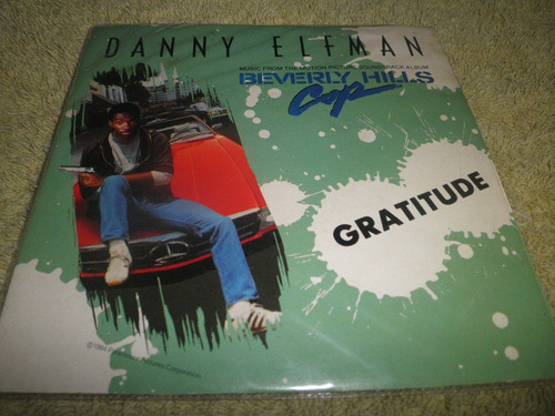 Disco En Vinyl 45 Rpm 7'' De Danny Elfman - Gratitude (1984)