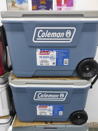 Cava Coleman 58 Litros Con Ruedas Serie 316 