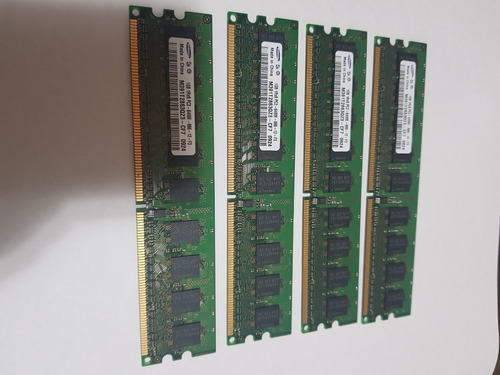 Imagem 3 de 6 de Memória Samsung M391t2863qz3 Cf7 0924 1gb 1rx8 Pc2 6400e
