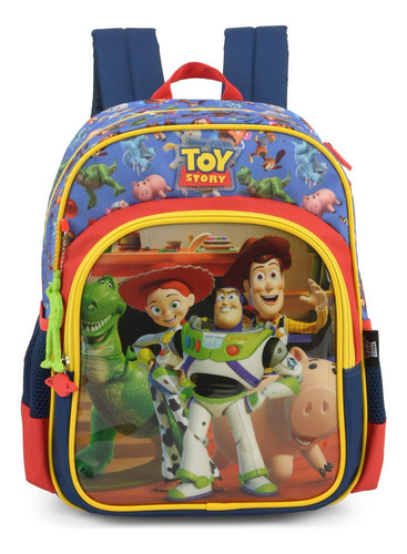 Mochila Infantil Escolar De Costas Toy Story Vermelha Luxcel