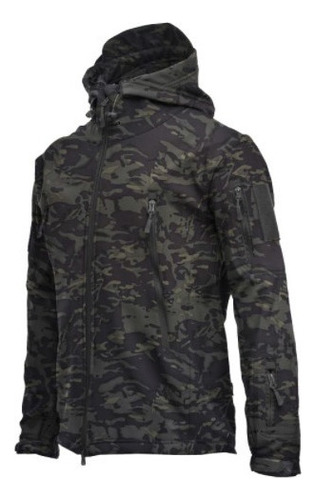 Chaqueta Táctica De Lana Camuflada For Hombre