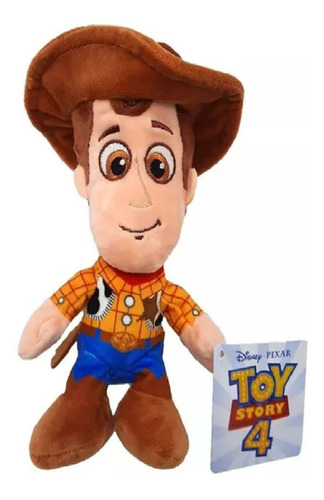 Imagen 1 de 4 de Peluche Toy Story 4 Disney Original Woody 25 Cm