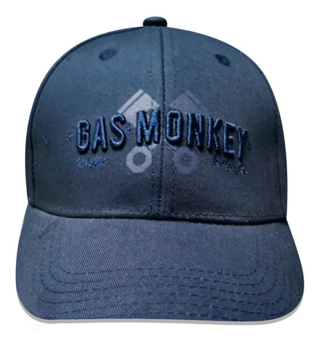 Gorra Gas Monkey Unitalla Pistmonkey Azul Marino