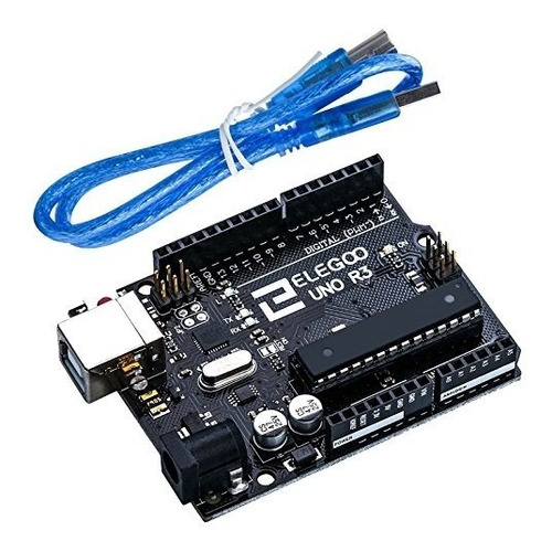 Elegoo El-cb-001 Uno R3 Junta Atmega328p Atmega16u2 Con Cabl