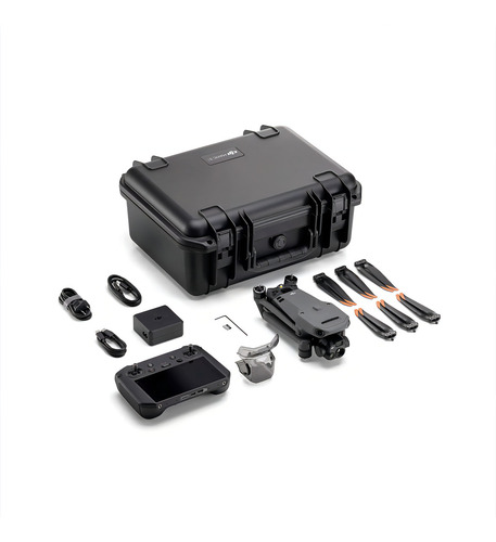 Drone DJI Mavic 3T Enterprise MET Thermal com câmera 4K cinza 5GHz 1 bateria