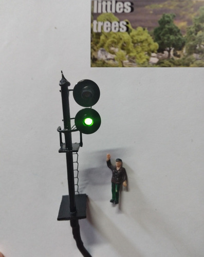 Señal De Dos Aspectos Señal Ferroviaria Ferromodelismo
