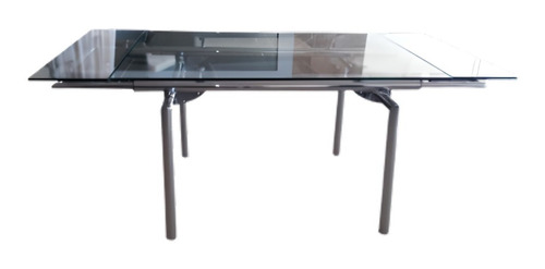 Mesa Escandinava Comedor Tisera Vidrio Extensible Mdv-03