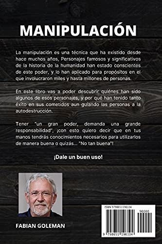 Manipulacion Cuales Son Las Tecnicas De Persuasion., De Goleman, Fabián. Editorial Independently Published En Español