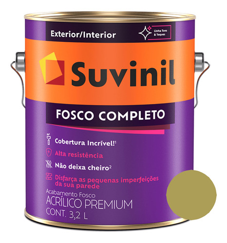 Tinta Acrílica Fosco Compl. Eclipse 3,2l Suvinil