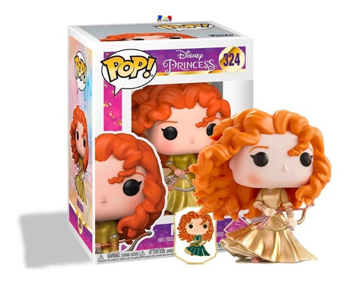 Merida Valiente Pin Princesa Funko Pop Disney Princesas Cf