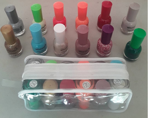 Esmalte De Uña Brillante. Oferta. Pack De 12 Und. Win Color