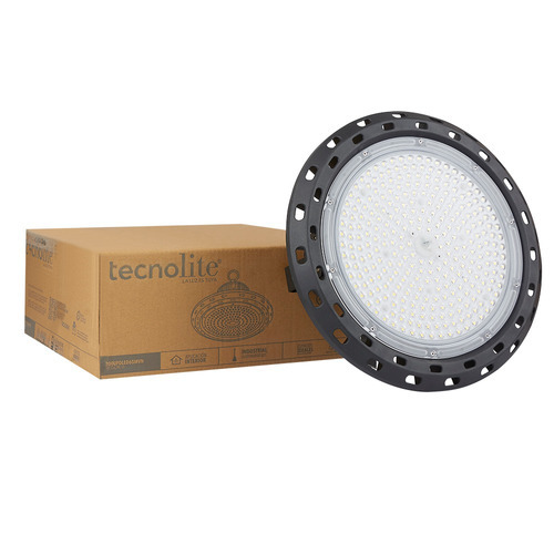 Lampara Techo Industrial Led 6500k Negro 200w Tecnolite