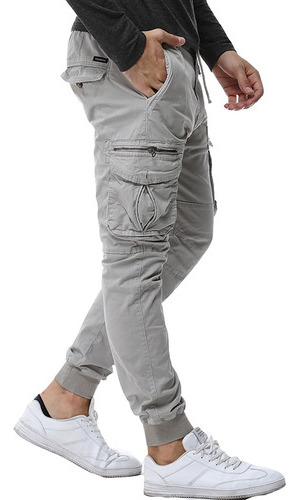 Pantalones De Carga Tácticos De Camuflaje Para Hombre  Jogge