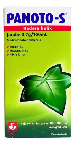 Panoto-s Jarabe Hedera Helix Medicamento Herbolario 100ml