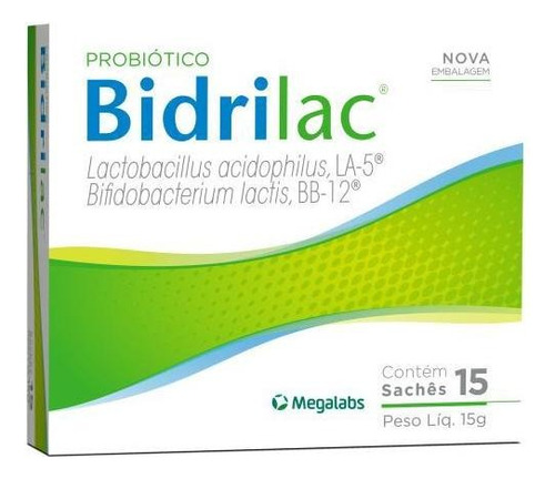 Probiótico Bidrilac 15 Sachês