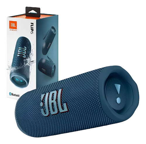 Parlante Jbl Flip 6 Portátil Con Bluetooth Waterproof Azul