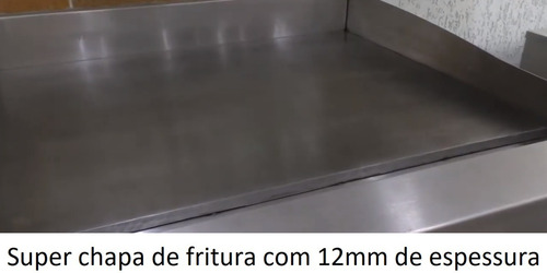 Imagem 3 de 5 de Chapa Bifeteira Industrial A Gás 91,5cm Estilo Hobart Vulcan