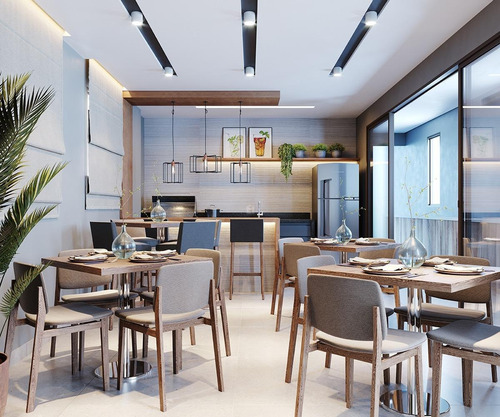Imagem 3 de 8 de Livia Machado Imóveis Vende Apartamento Lançamento, Com 32,61 M², Em Jardim Da Penha - 1808