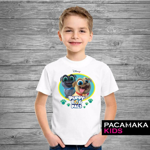 Imagen 3 de 10 de Remera Niño / Niña - Puppy Dogs Pals / Disney- Pacamaka Kids