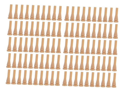 100pcs Vara De Remoção De Pelos De Pássaros Cor Da Pele