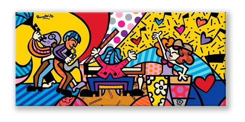 Cuadros Modernos Decorativos Pop Art, Romero Britto