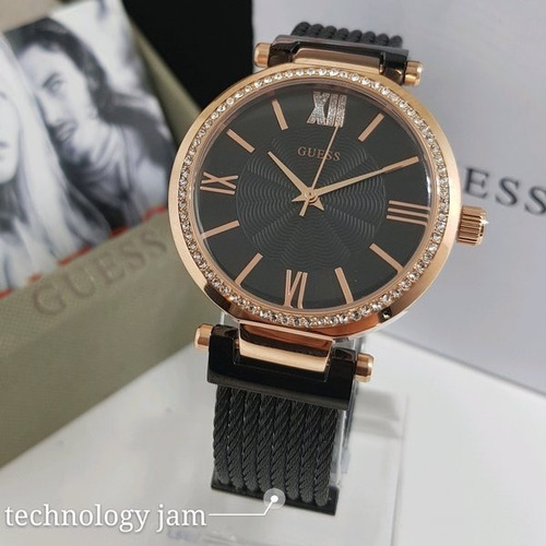 Relógio Guess W0638l5 Soho Rose Original Completo Com Caixa
