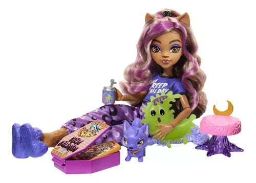 Mattel - Monster High - Boneco articulado Monster High com acessórios de  moda e mascote ㅤ, BONECAS MONSTER HIGH