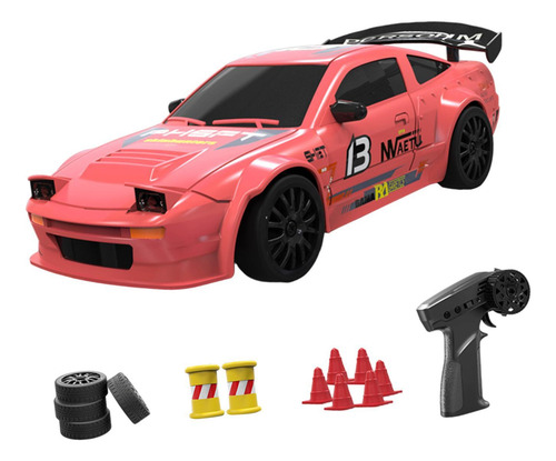 Modelo De Coche De Derrape A Escala 1/24, Coche De Rosa