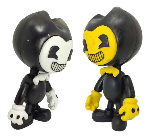 Imagen 2 de 10 de Bendy Combo 2 Figuras Articulados The Ink Machine Emiten Luz