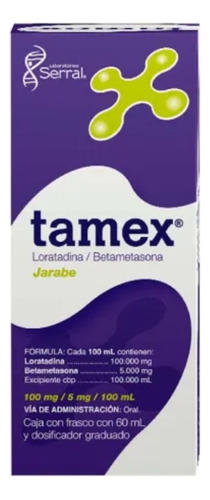 Tamex 1 Solución 5/100mg/60ml