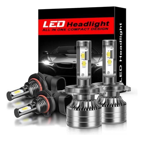 Para Volkswagen Gol Led Kit De Luces Altas/bajas 2020