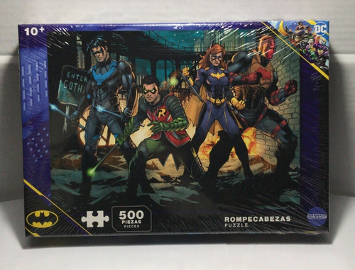 Puzzle Rompecabezas 500 Pzs Batman Dc Comics 50,2x36,2 Srj