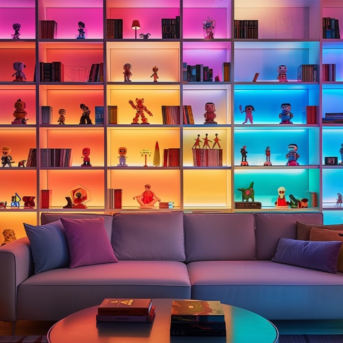 Hifiluz Tiras De Neón Flex Rgb 13m 127v Ip68 Impermeable App Control Luces Led Luz Para Cuarto Tv Bar Habitación Gaming Fiesta Sincronización De Música Diy