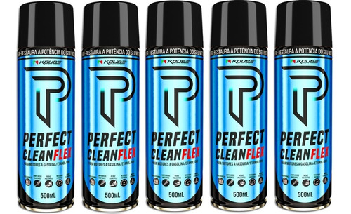 Kit 5 Perfect Clean Flex Gasolina, Etanol E Gnv Koube