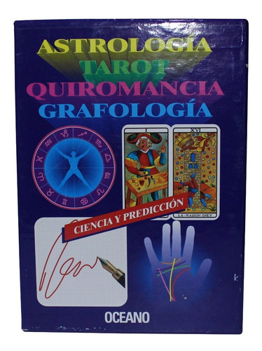 Tomos De Lujo Oceano Astrología Tarot Quiromancia Grafología (Usado)