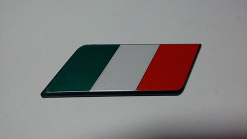  Emblema Autoadhesivo Bandera Italia