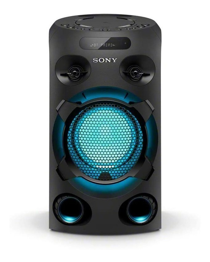 Equipo De Audio Sony Para Fiesta Con Bluetooth - Mhc-v02 Color Negro Potencia RMS 80 W 110V/220V