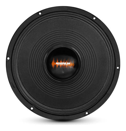 Woofer 12 250w Rms Magnum Extreme Sound 8 Ohms Medio Grave Cor Preto