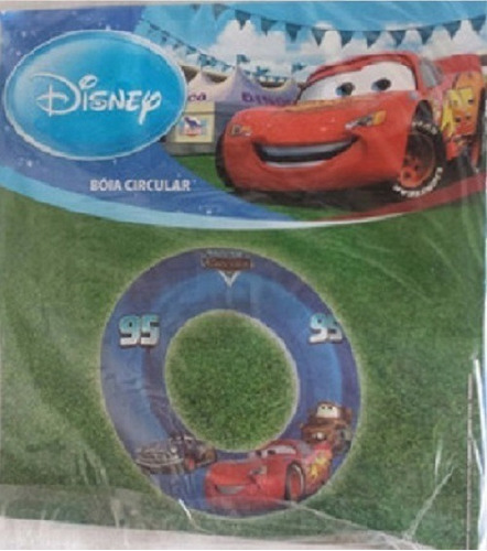 Salvavidas Aro Flotador Piscina Cars Disney Circular Playa