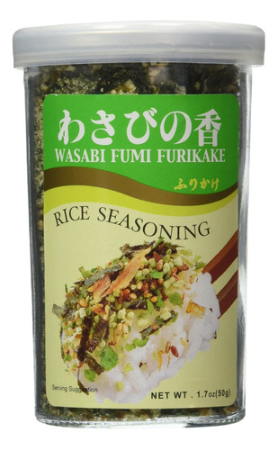 Jfc - Wasabi Fumi Furikake (condimento Para Arroz) 1.7 Onzas