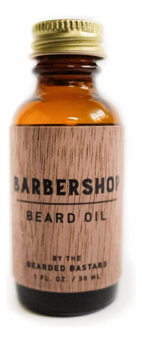 Barbershop Beard Oil Por The Bearded Bastard - Natural Beard
