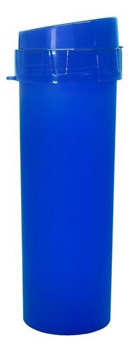 Kit 50 Garrafas Acqua Bio (pp) 480 Ml - Super Resistentes! Cor Azul