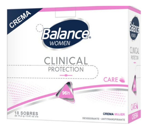 Desodorante Balance Clínical Mujer Caja - g  Fragancia Neutro