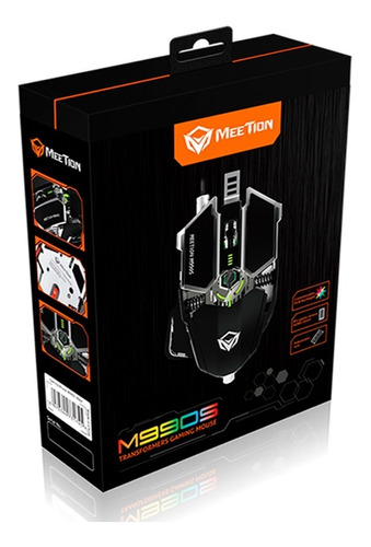 Mouse Gamer Professional Wired Mechanical M990s 4000dpi