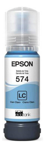 Botella De Tinta Epson T574 Light Cyan T574520-al