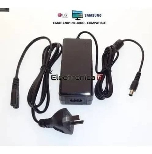 Fuente Samsung Cable 19v  Tv  Led 8-8 Un32j4300agxzb Lcd