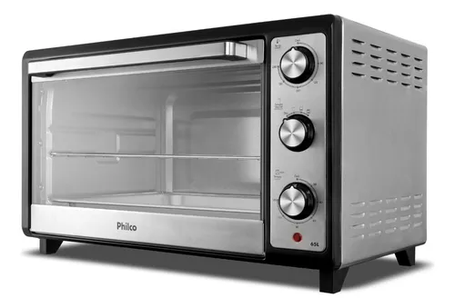 Forno Elétrico 65l Philco Dupla Resistência Pfe65 Preto