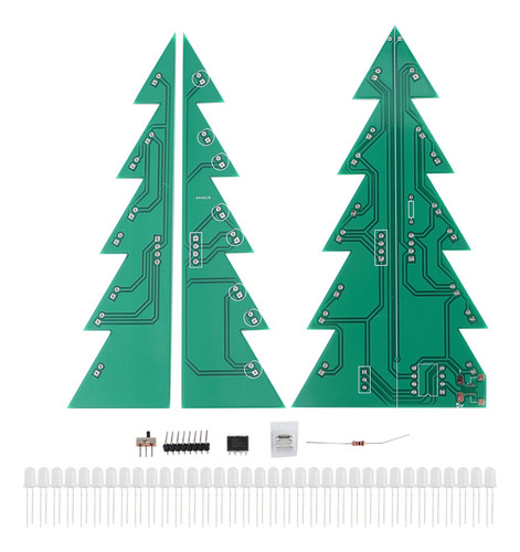 Placa De Circuito Impreso Electrónico Led Para Árbol De Navi