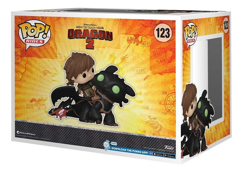 Funko Pop! Como Treinar O Seu Dragao 2 Soluço E Banguela 123
