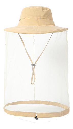 Mosquito Antisombrero Unisex Jungl Bucket Para Exteriores Y